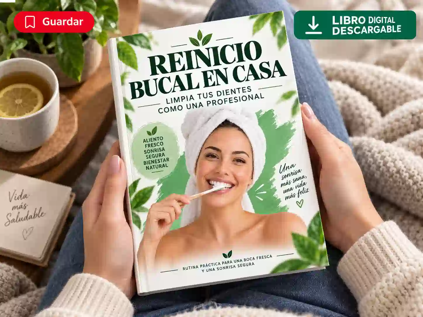 Encías sanas: la rutina de 3 minutos al día.