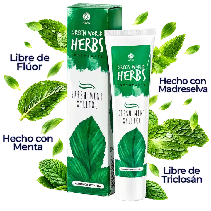 Pasta dental Green World Herbs 120g